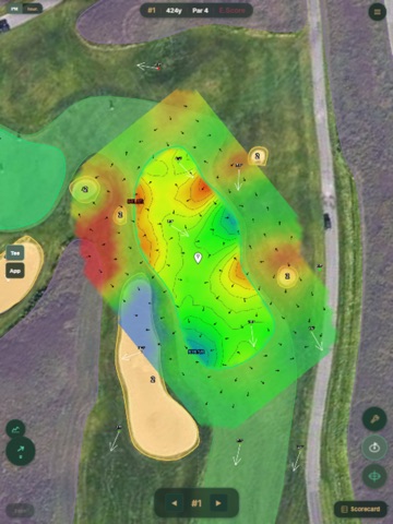 Ellipse Golf iPad screenshot