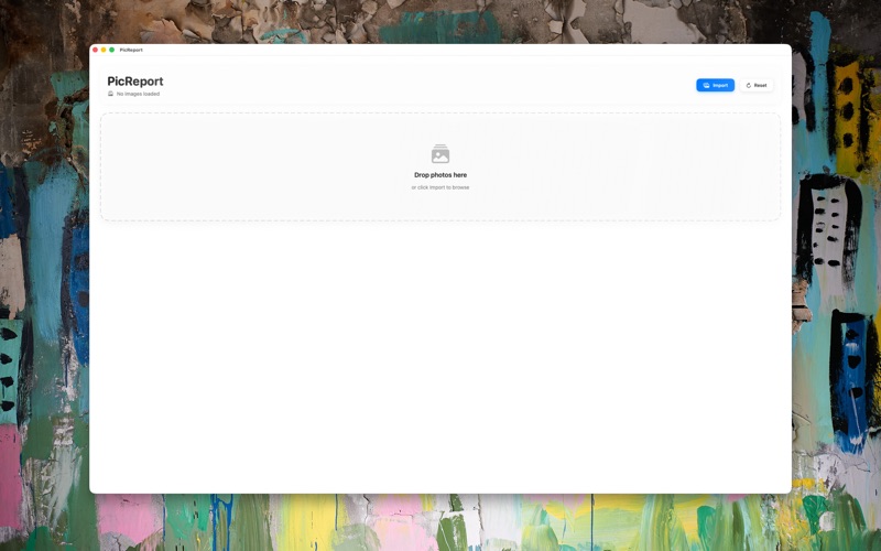 PicReport screenshot