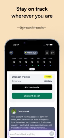 Pace Training Screenshot 2 of 4