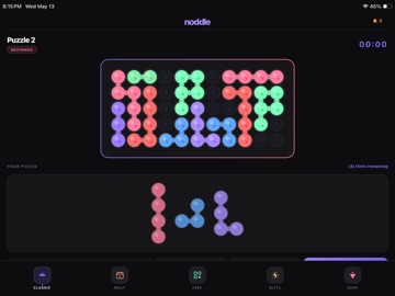Noddle iPad screenshot