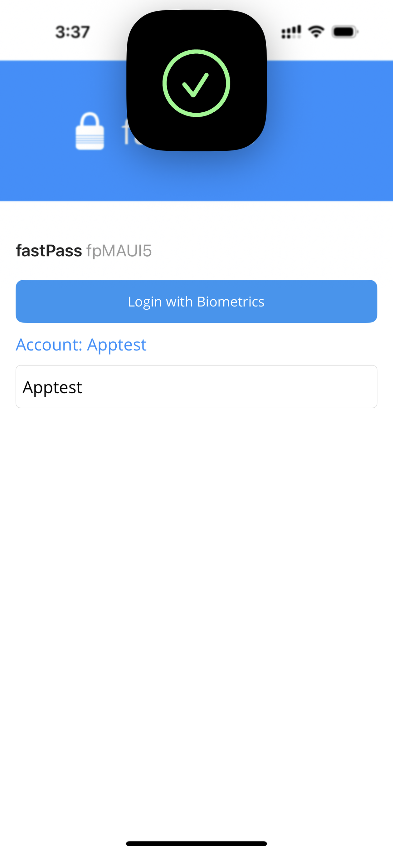fastPass screenshot 2