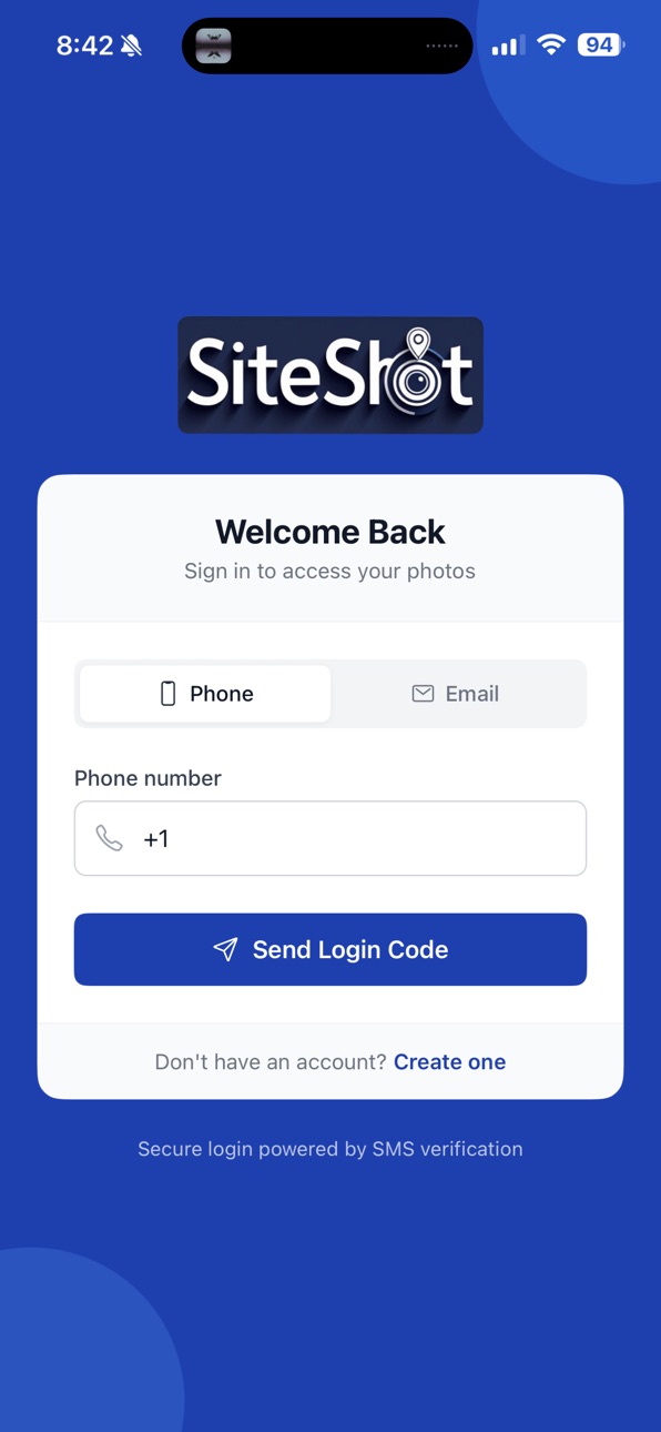 iPhone screenshot