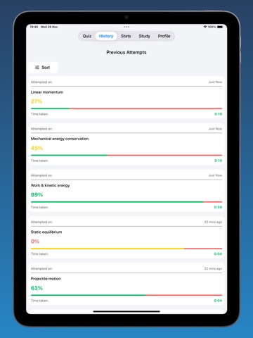 Mechanics+ iPad screenshot