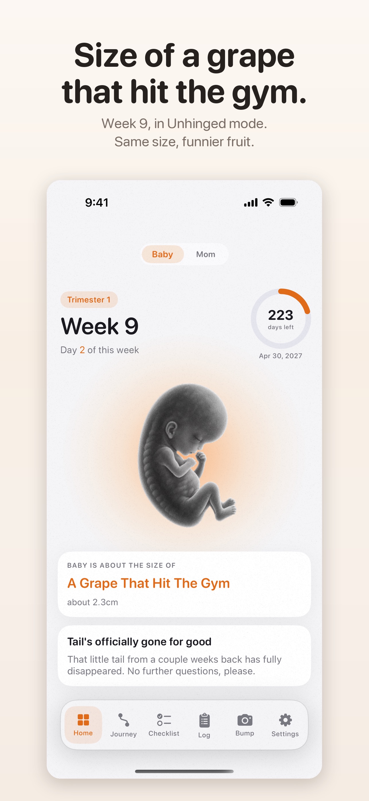 Screenshot 5 of Tether: Pregnancy Tracker