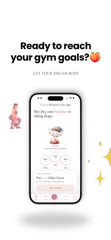 Curva: Womens Gym App iPhone screenshot