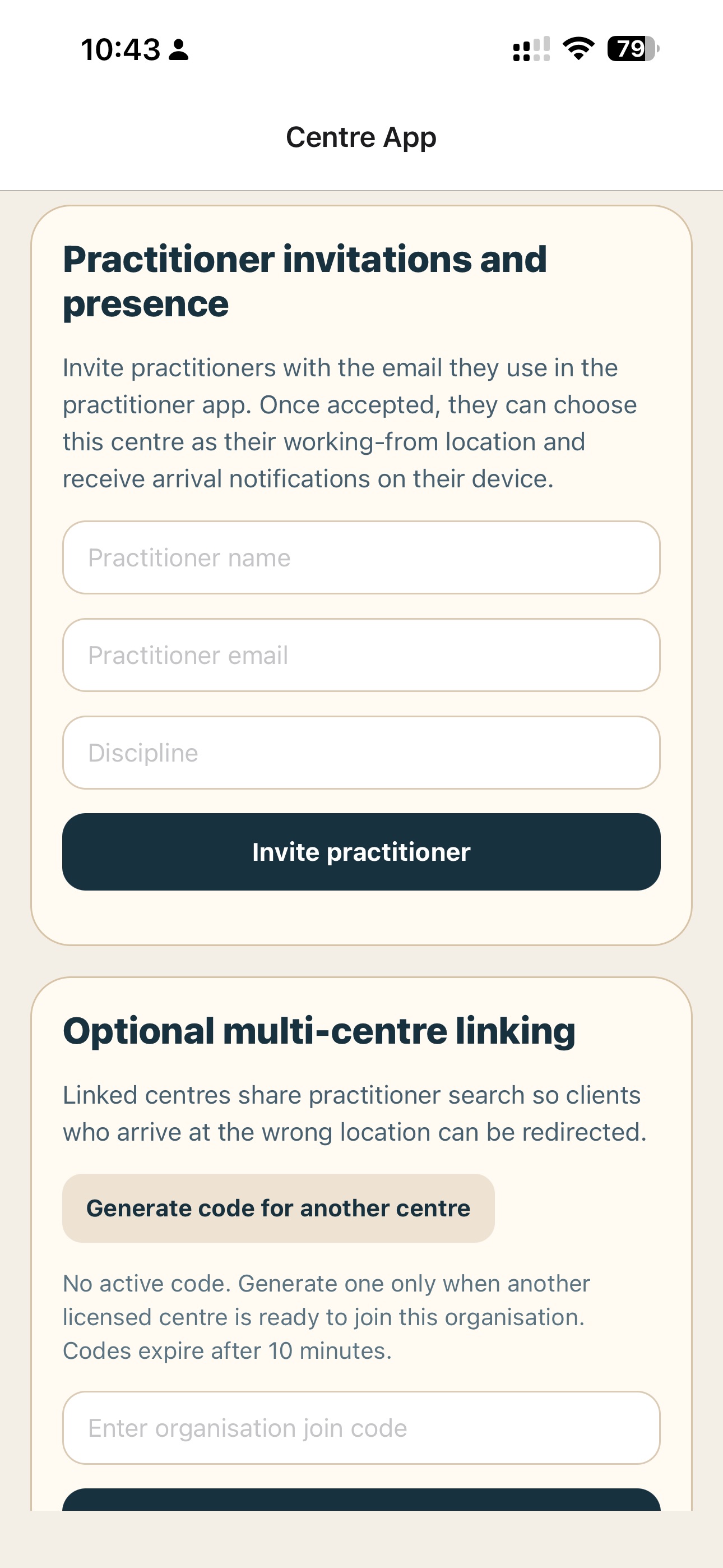Screenshot 1 of Imia Centre
