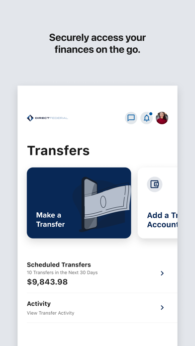 Direct Federal Credit Union Screenshot 2 - AppWisp.com Direct Federal Credit Union Screenshot 2 - AppWisp.com