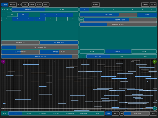 Screenshot #4 pour mididelay