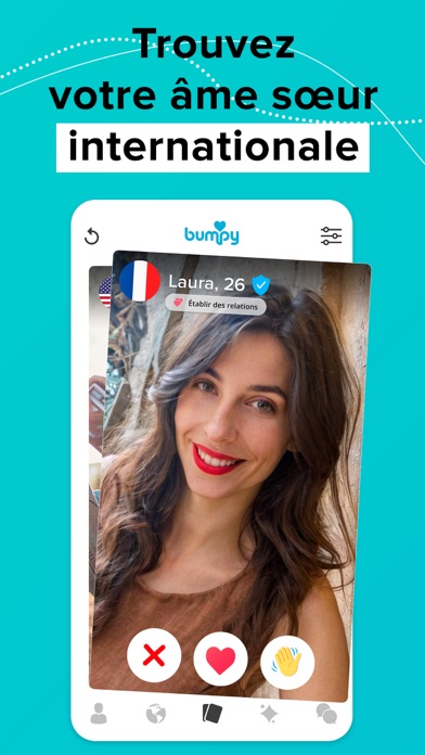 Screenshot #1 pour Bumpy: Rencontre Dans Le Monde