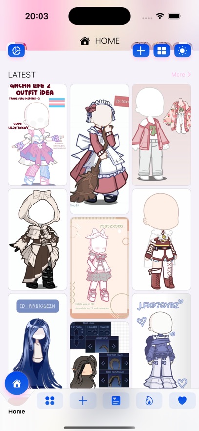 Make gacha life character girl