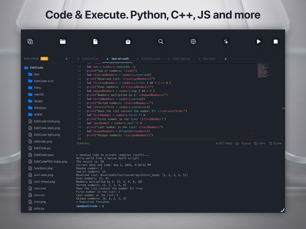 Screenshot 4 of EditCode