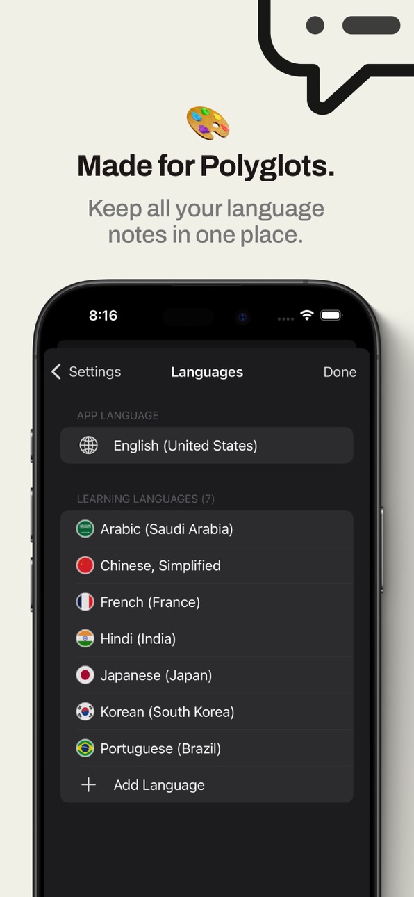 iPhone screenshot