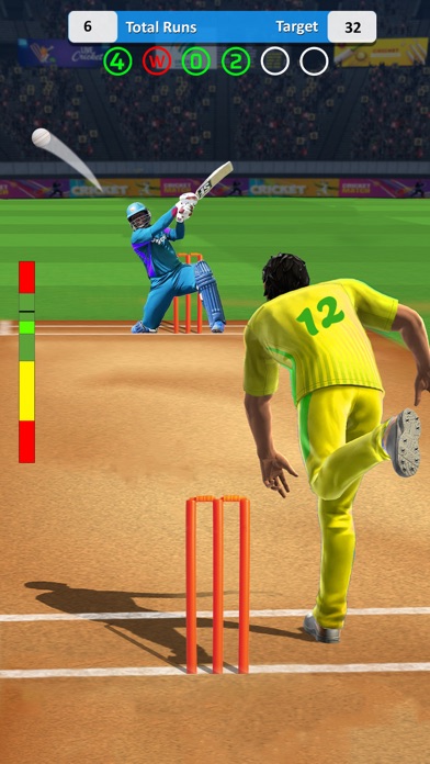 Cricket Match Multiplayer Game Screenshot