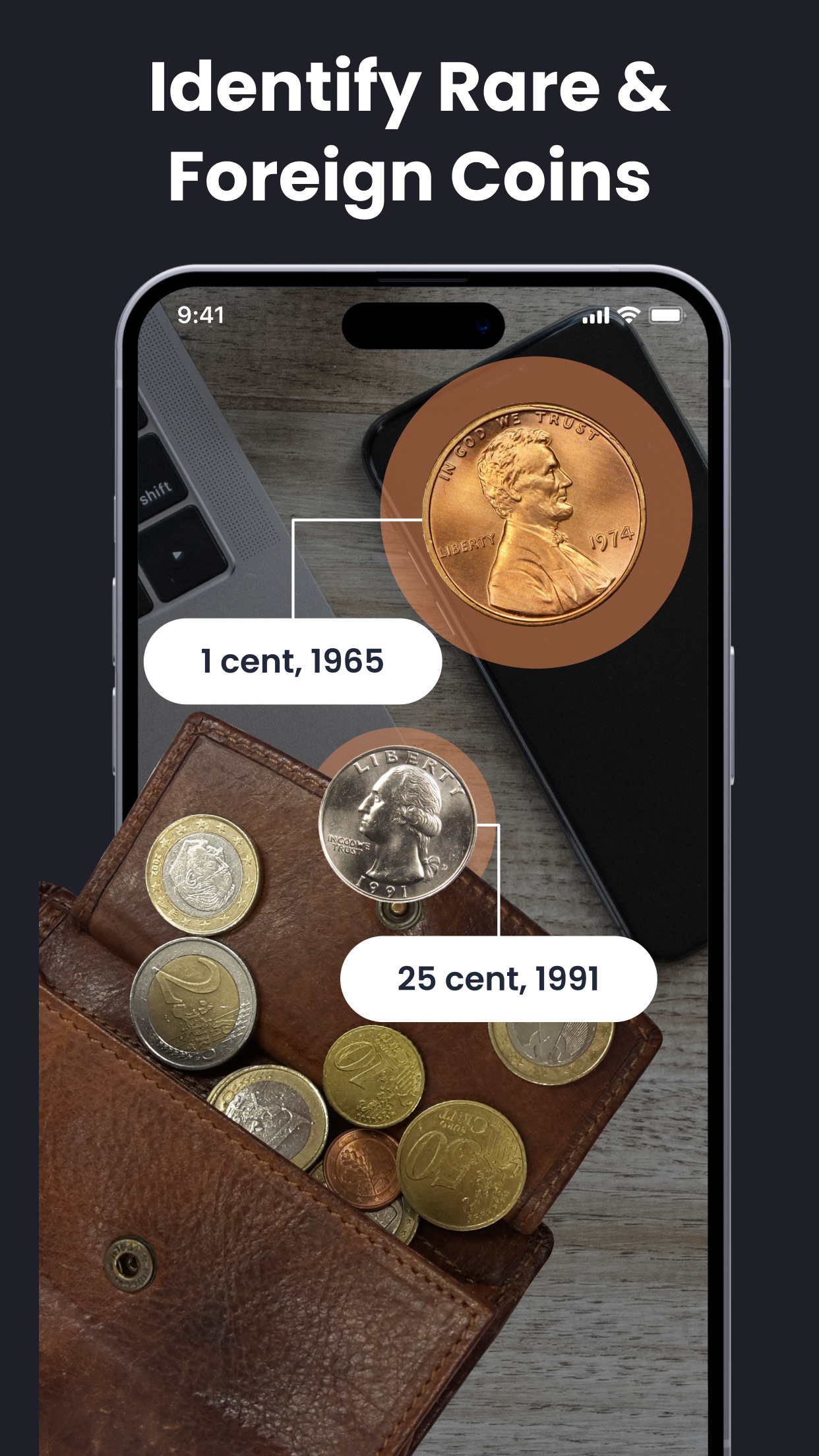 CoinIn: Coin Scan Identifier screenshot 1