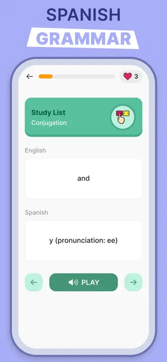 Learn Spanish for Beginnersのスクリーンショット（4/9）
