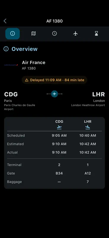 Delhi Airport Flight Info screenshot 2 of 5