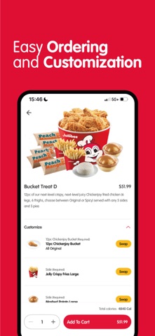 Jollibee - Order & Rewards iPhone screenshot