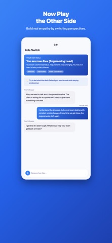 EQ Trainer — AI Talk Coach iPhone screenshot