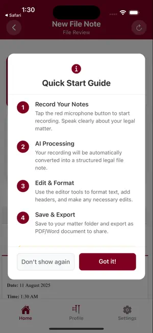Lex Protocol screenshot 3