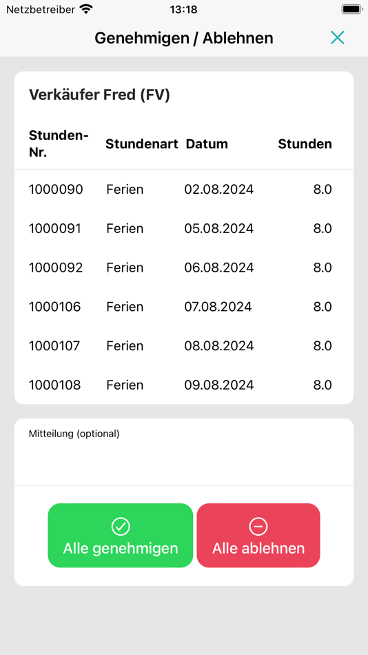 #6. Proffix Time (iOS) 由: PROFFIX Software AG