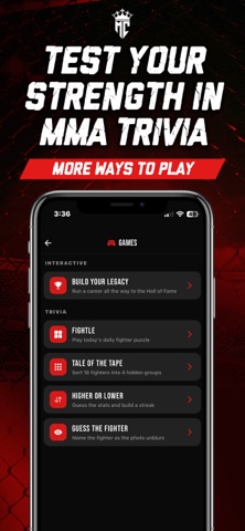 MainCardMMA app screenshot 2