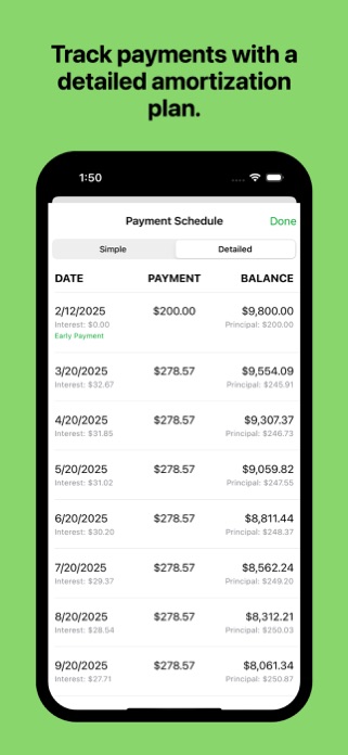Mortgage Calculator Plus Screenshot 4 of 5