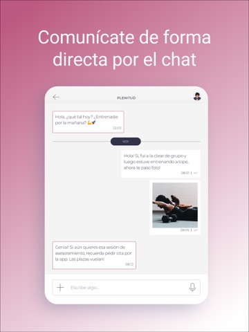PLENITUD iPad screenshot