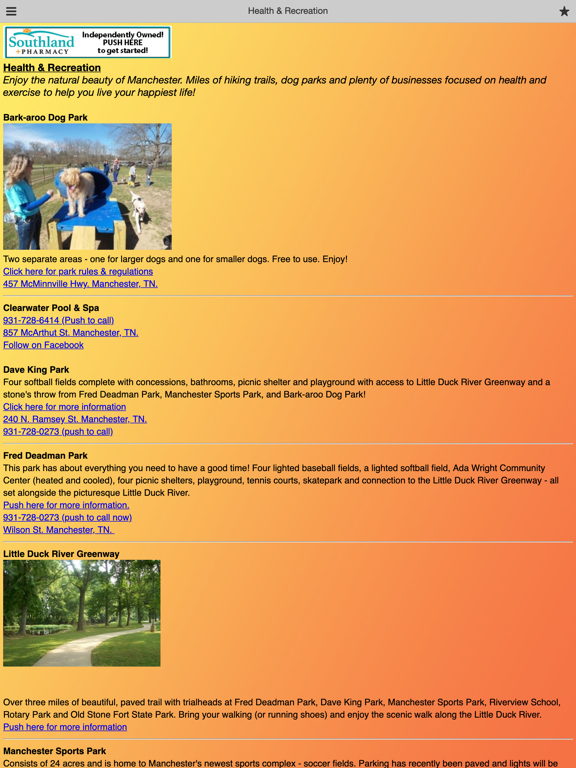 Manchester GO iPad screenshot 4 - Music app