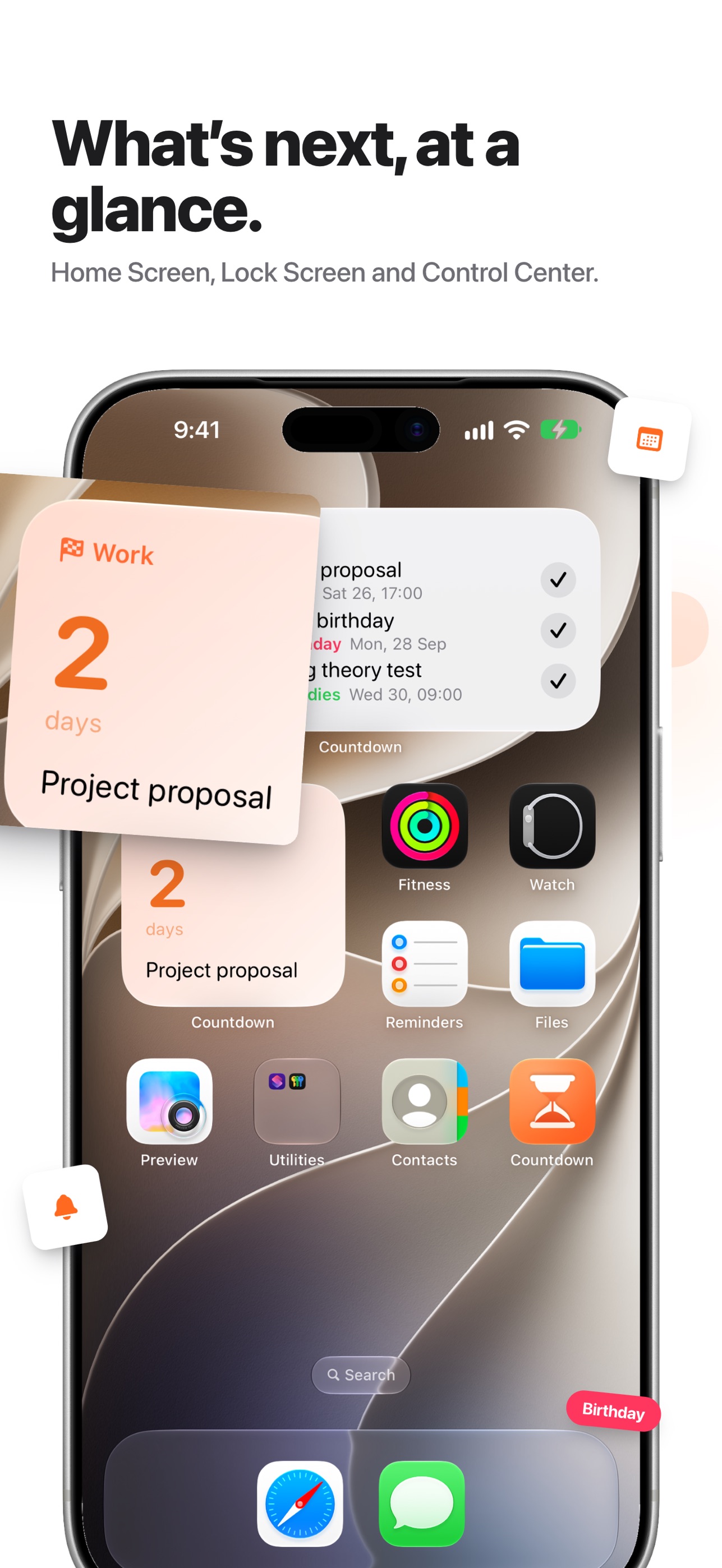 Screenshot 4 of Countdown: Deadlines & Dates
