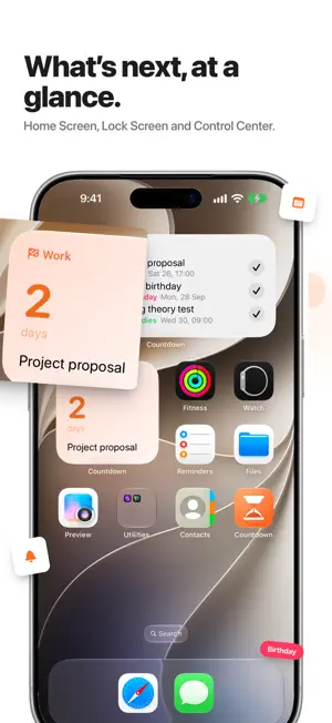 Countdown: Deadlines & Dates screenshot 4