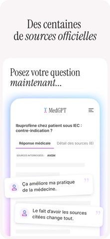 MedGPT iPhone screenshot