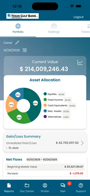 Texas Gulf Wealth Management screenshot 2