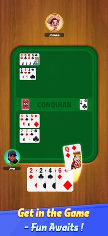Conquian Card Game Screenshot 2 of 9