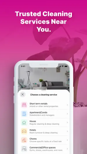 Cleanster: Cleaning Services screenshot 1