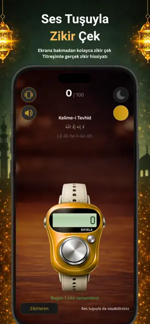 Zikirmatik+ Tesbih Sayacı screenshot 4