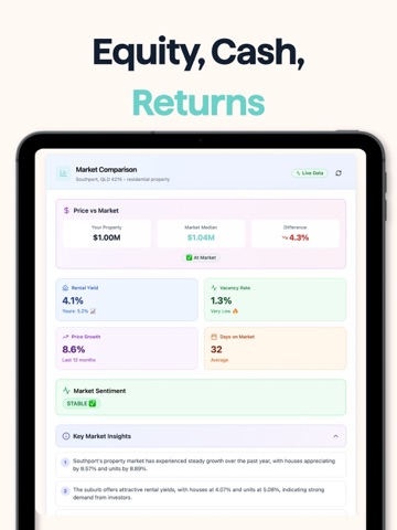 Calculate Before Invest iPad screenshot