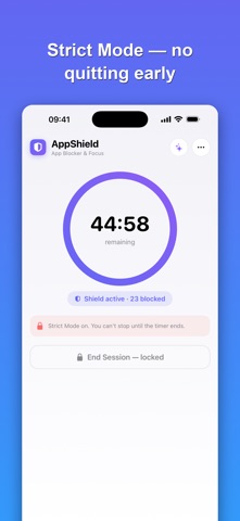 AppShield: App Blocker & Focus Screenshot 4 of 7
