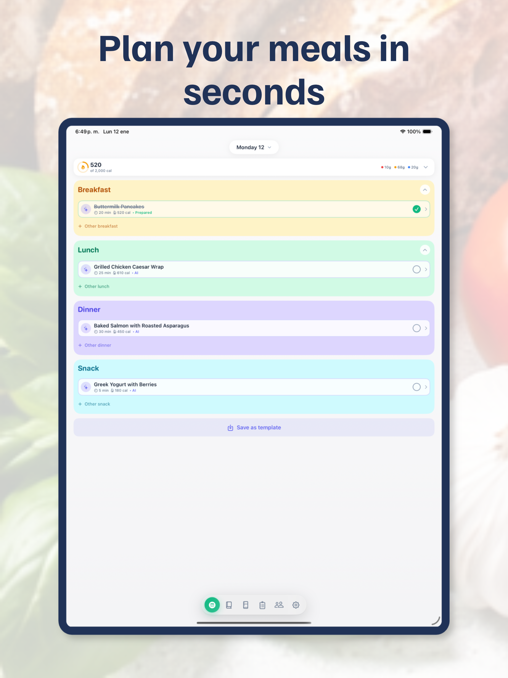 Cora: AI Meal Planner