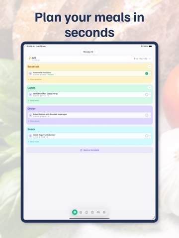 Cora: AI Meal Planner ipad screenshot 2