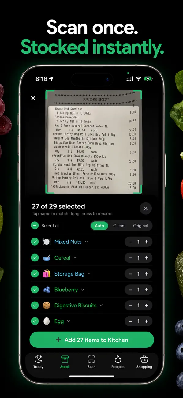Screenshot #1 pour Fridgi – Gestionnaire de Frigo