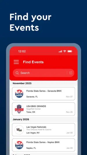USA BMX National Events screenshot 3