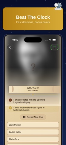ChronoGuess: History Quiz iPhone screenshot