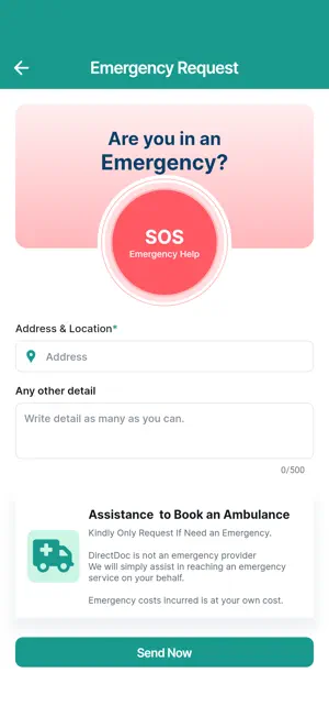 DirectDoc Online Doctors screenshot 3
