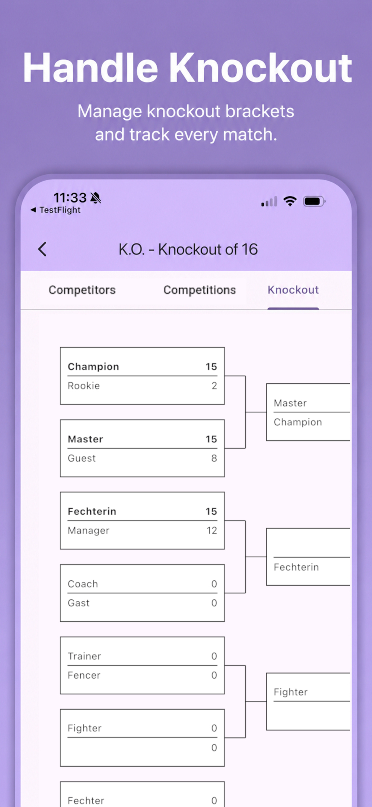 Fencing Tournament screenshot 3