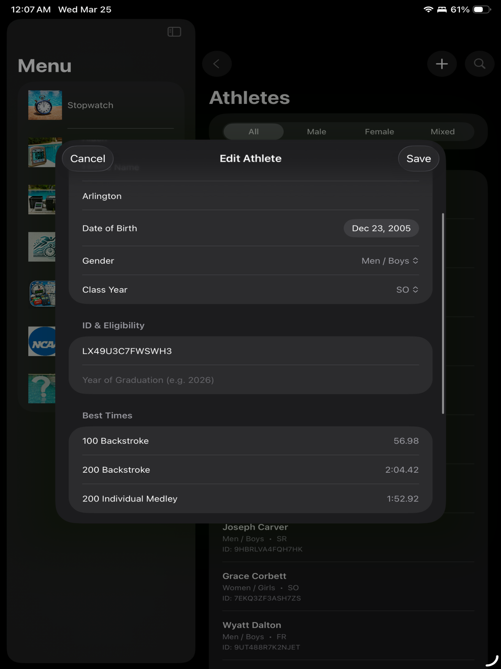 Swim Coach Toolkit