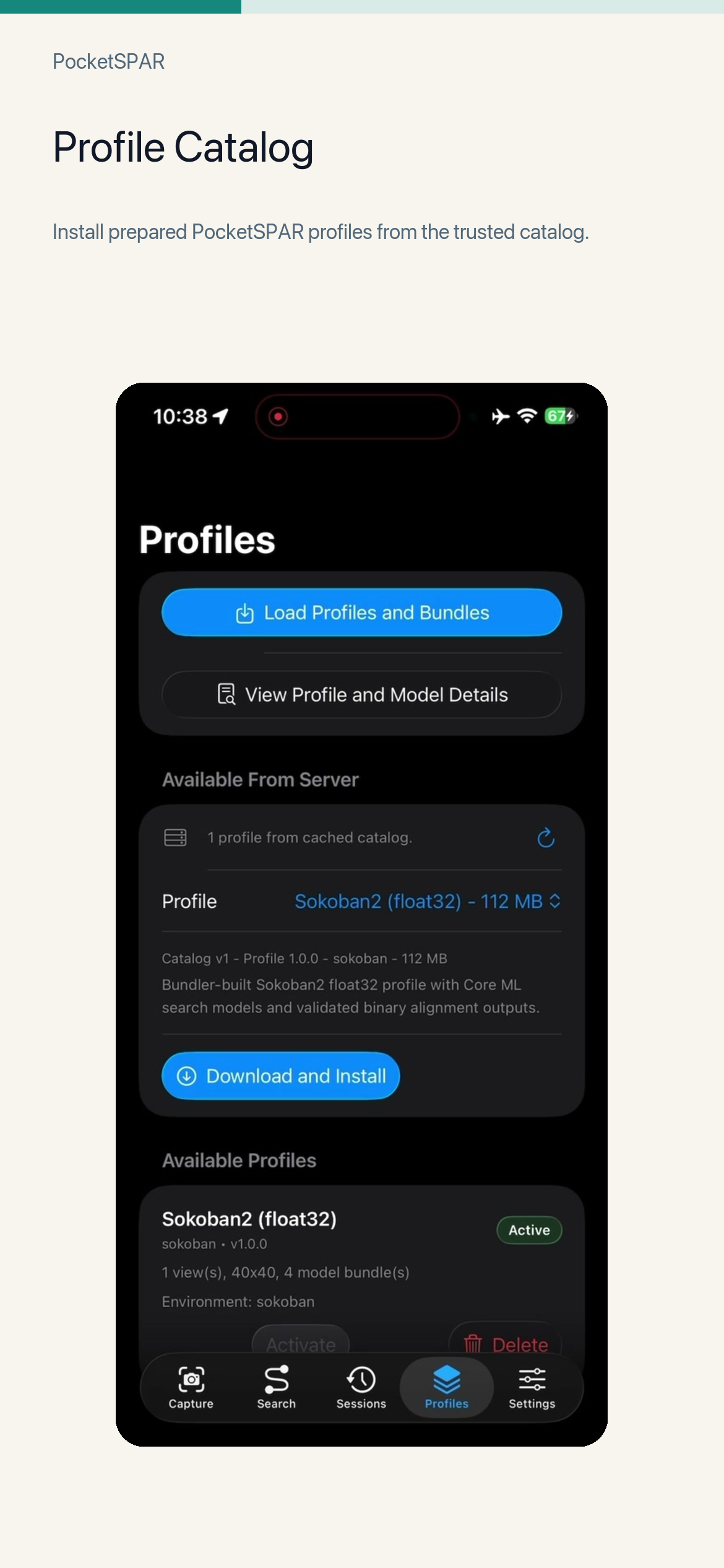 PocketSPAR screenshot 7