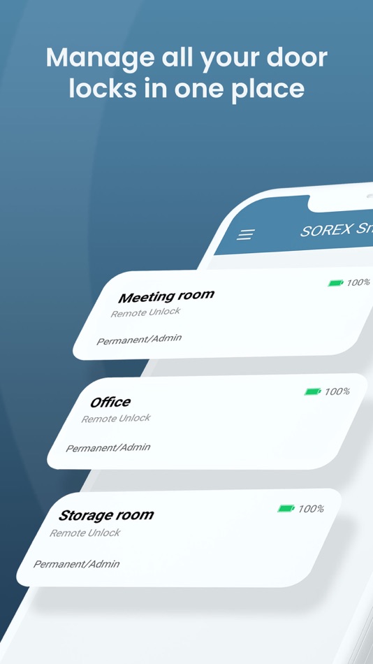 #1. SOREX SmartLock (iOS) Podle: SOREX wireless