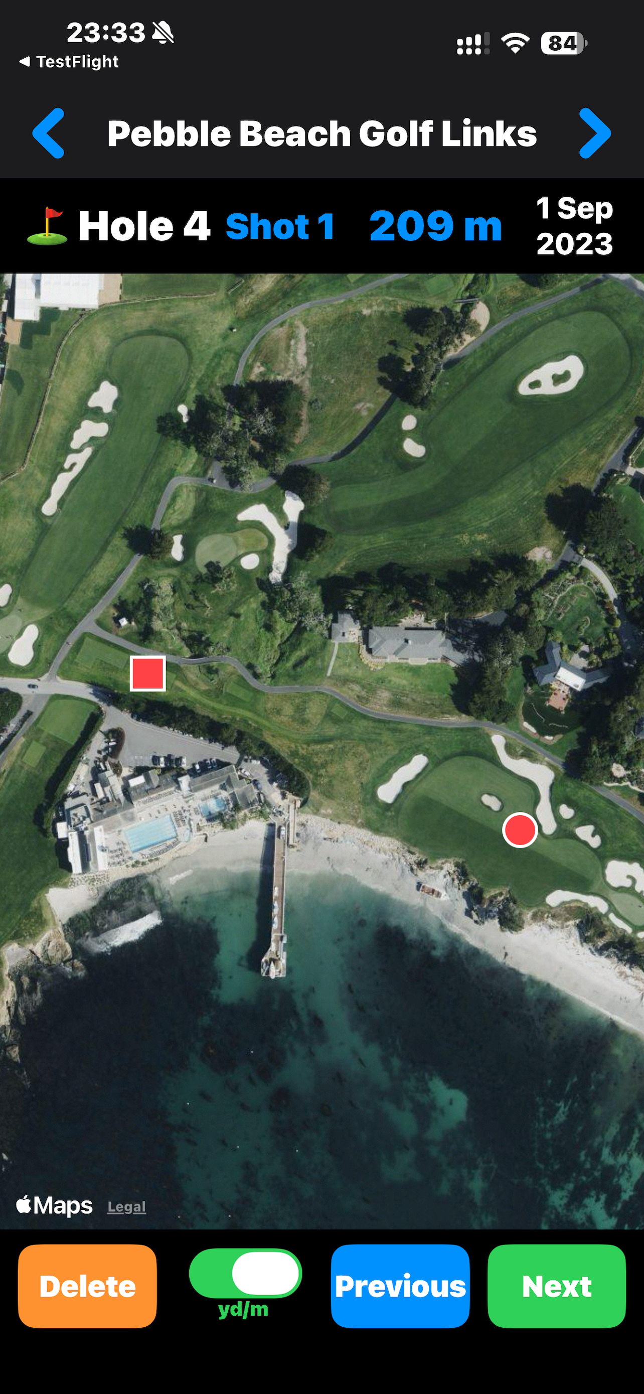 GolfTracer watch screenshot 4