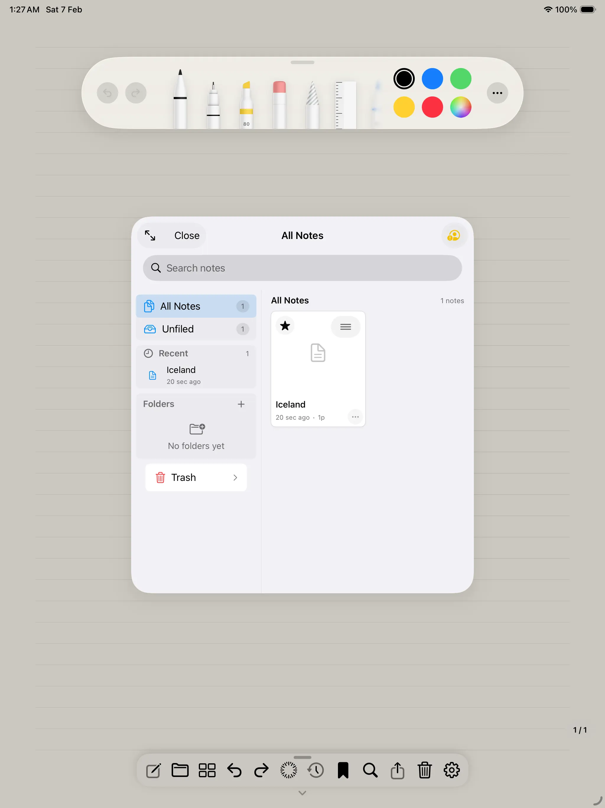 #3. SoloPen Notes (iOS) Ved: Ahmed Omar