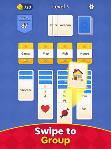 Logic Solitaire iPad screenshot
